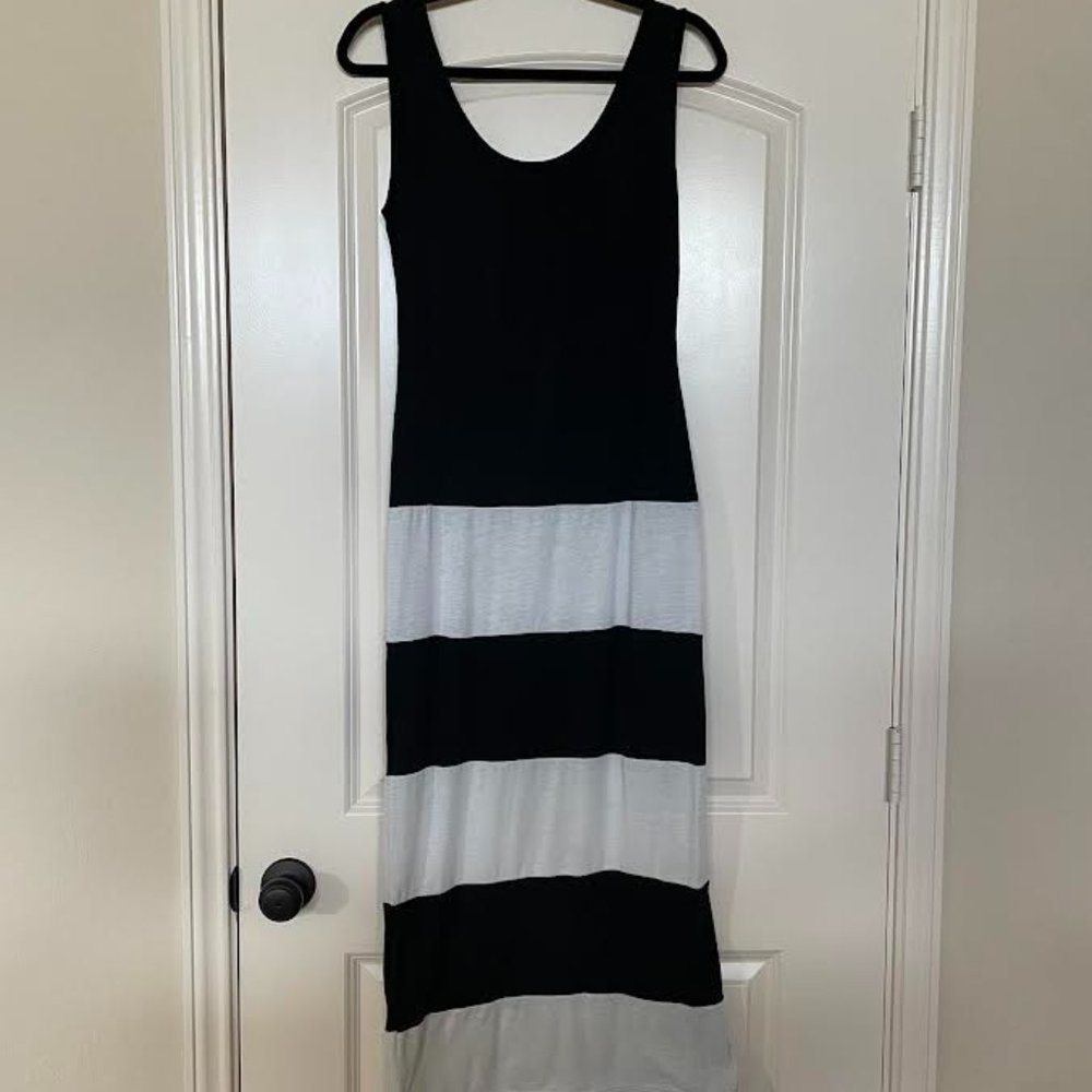 Black and White Sun Dress